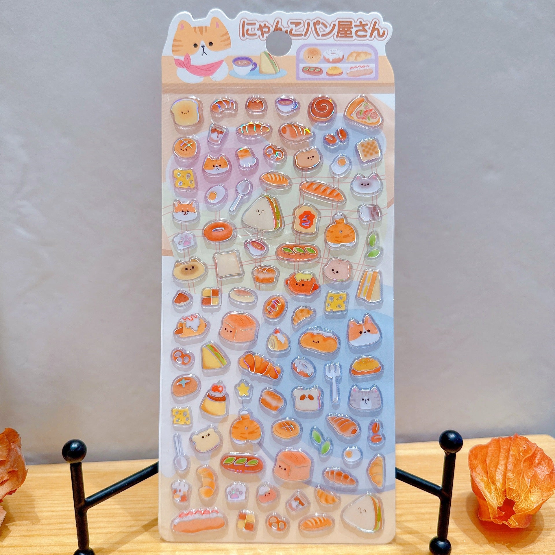 Food Pig Panda Animal PVC Stickers [EV01-EV04]