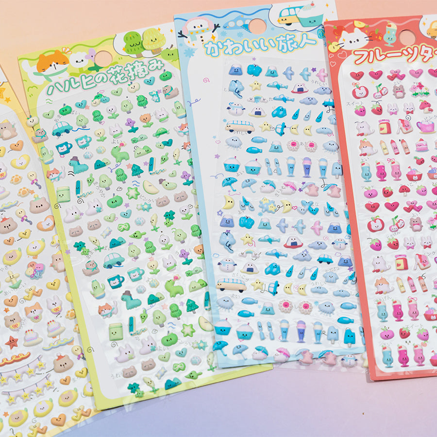 3D Stickers [25-28]