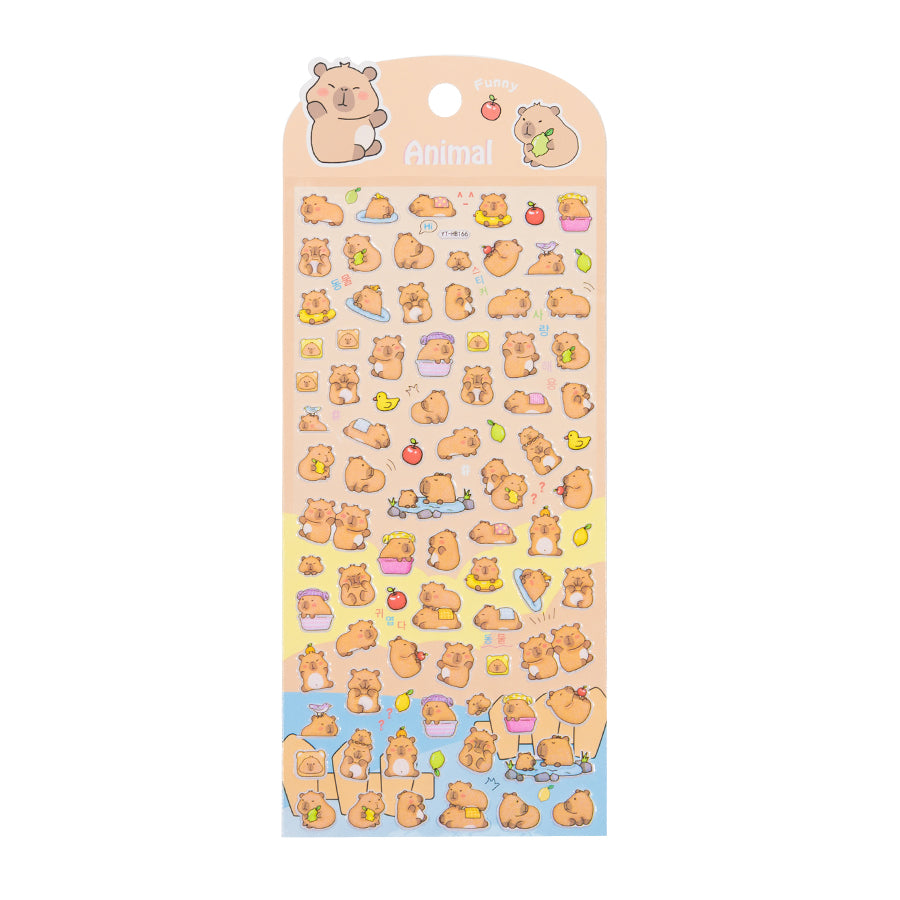 Cat Animal Journal Stickers Decoration Diary [157-176]