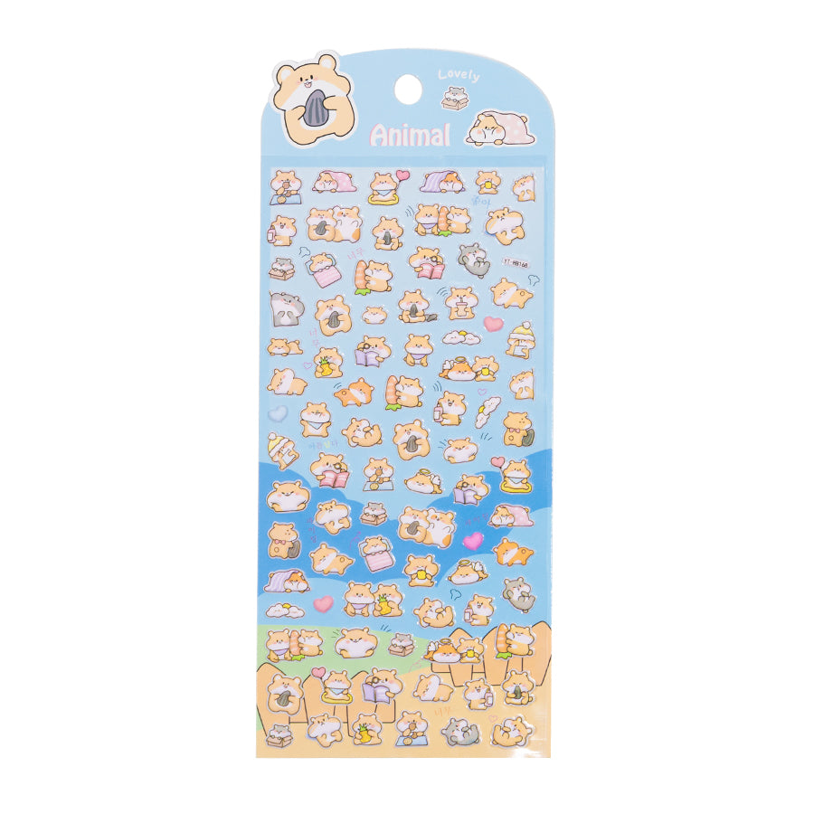 Cat Animal Journal Stickers Decoration Diary [157-176]