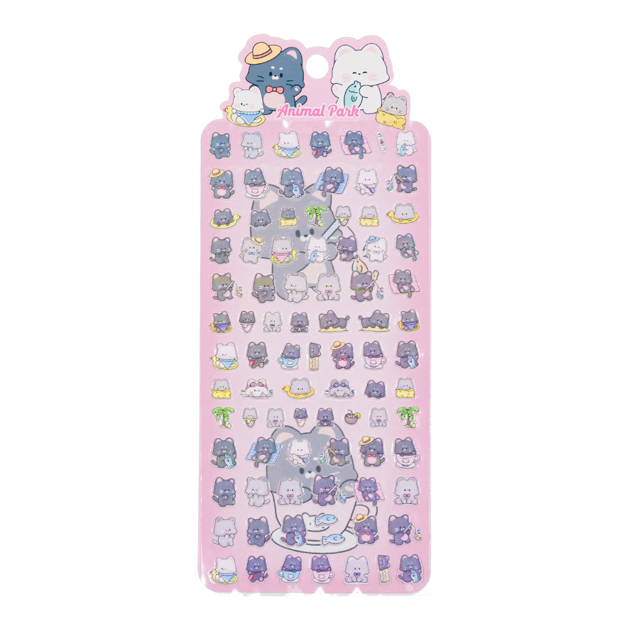 Cat Animal Journal Stickers Decoration Diary [157-176]