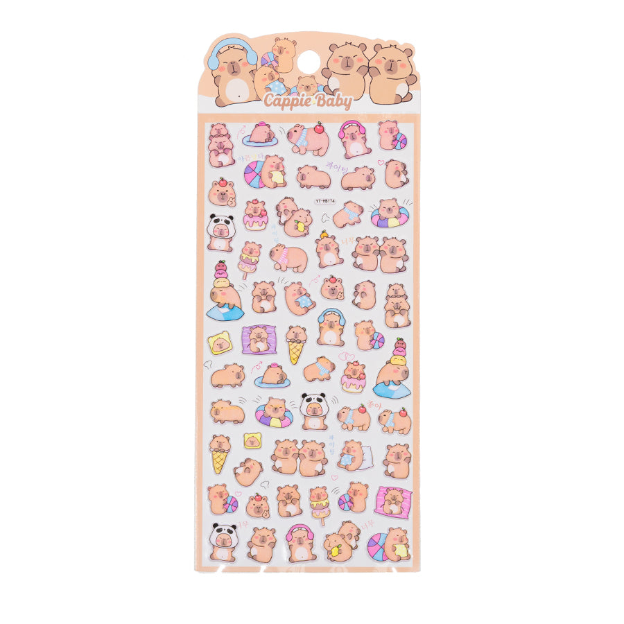 Cat Animal Journal Stickers Decoration Diary [157-176]