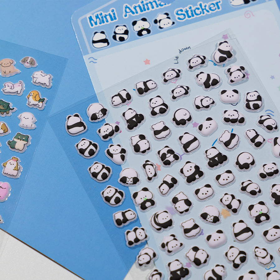 3D Cartoon Food Sushi Journal Stickers [DG017-DG020]