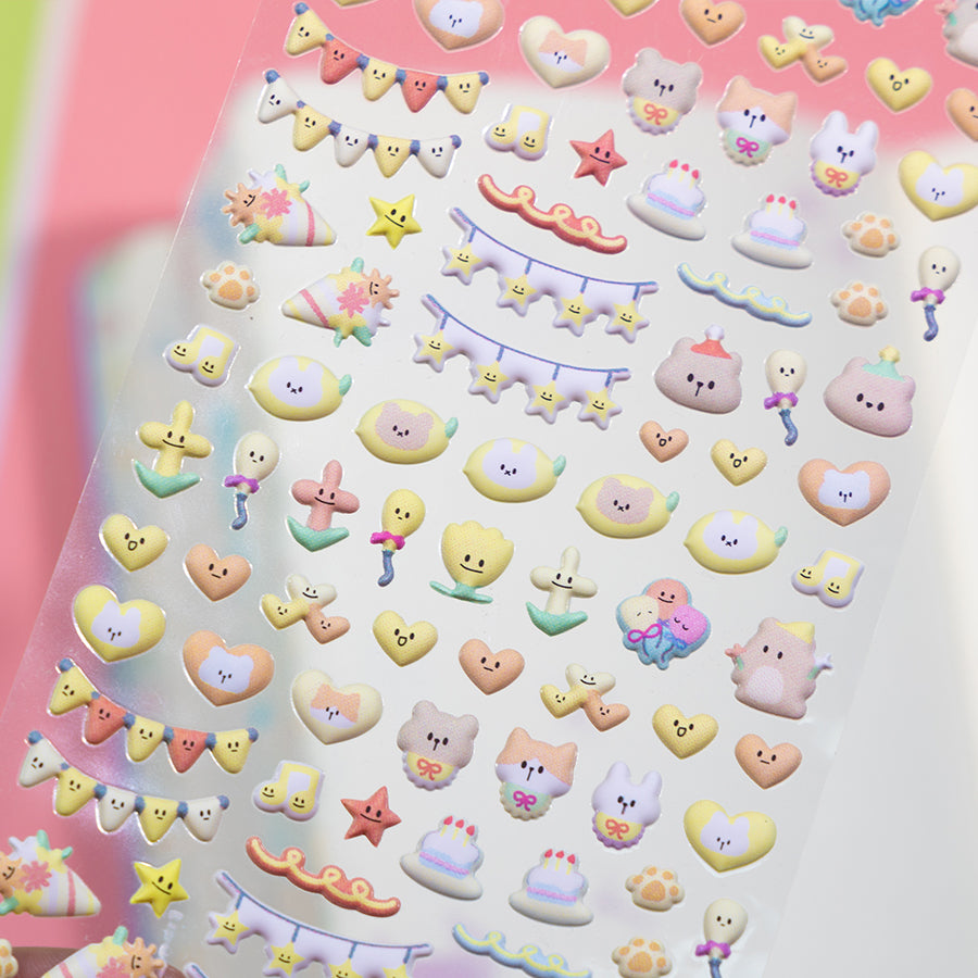 3D Stickers [25-28]