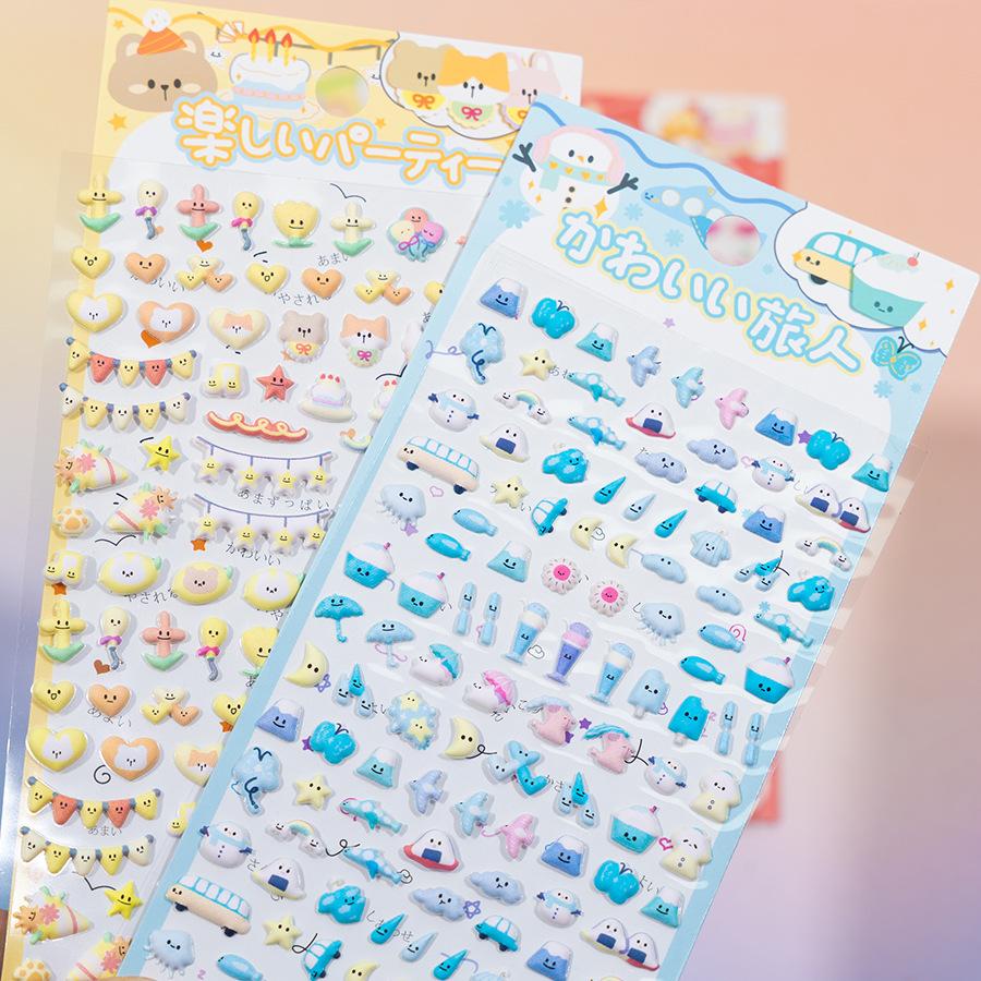 3D Small Stickers for Notebooks Phone Case