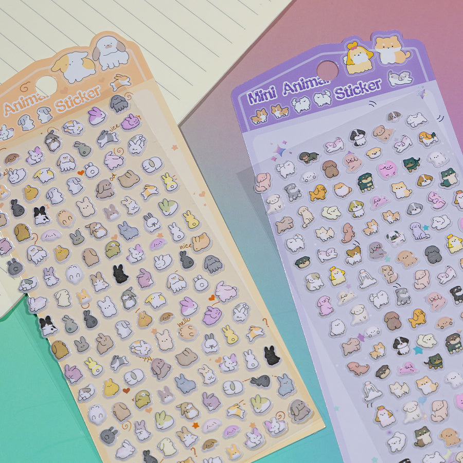 3D Cartoon Food Sushi Journal Stickers [DG017-DG020]