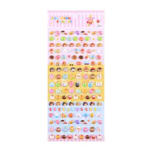 3D Puffy Stickers, 4 Sheets 200+ Kawaii Resin Decorative Stickers for Phone Case, Notebook, Scrapbooking