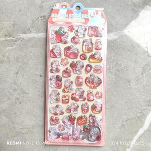 3D Sticker Cute Rabbit Animal