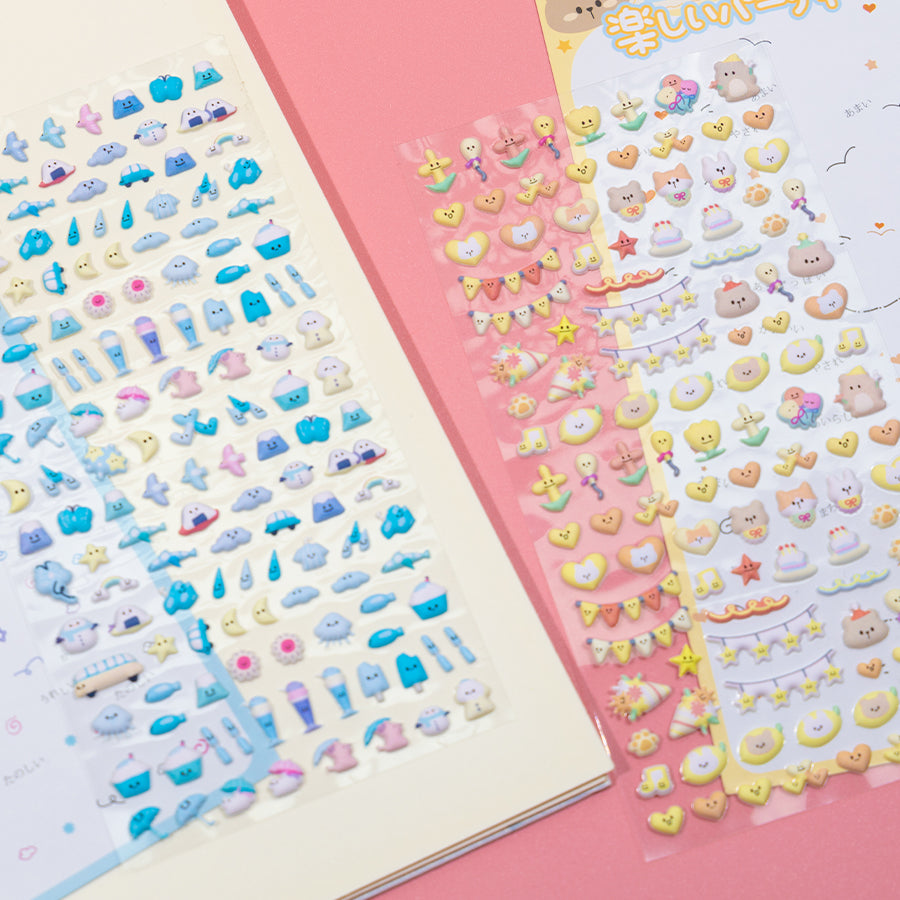 3D Stickers [25-28]