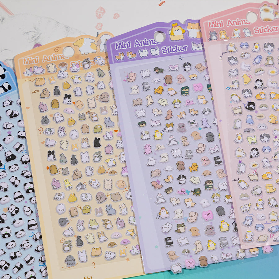 3D Cartoon Food Sushi Journal Stickers [DG017-DG020]