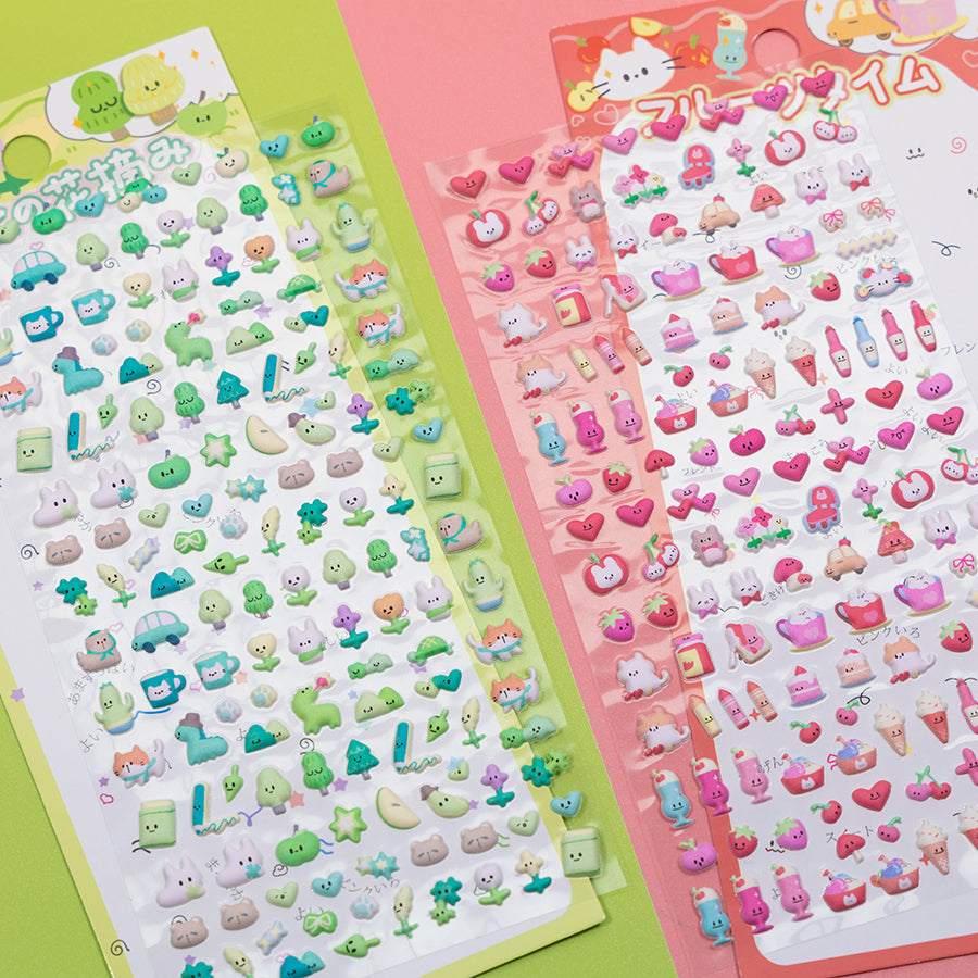 3D Stickers [25-28]