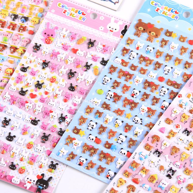 3D Sticker Cute Rabbit Animal