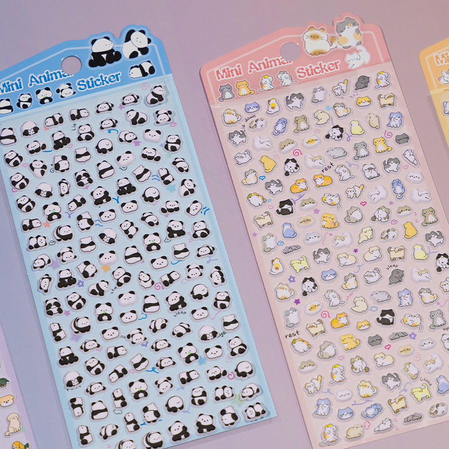 3D Cartoon Food Sushi Journal Stickers [DG017-DG020]