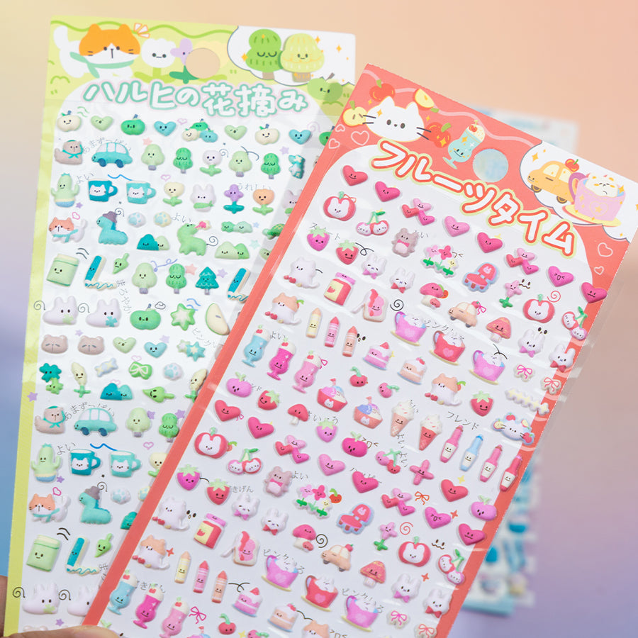 3D Stickers [25-28]