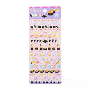 3D Cartoon Food Sushi Journal Stickers