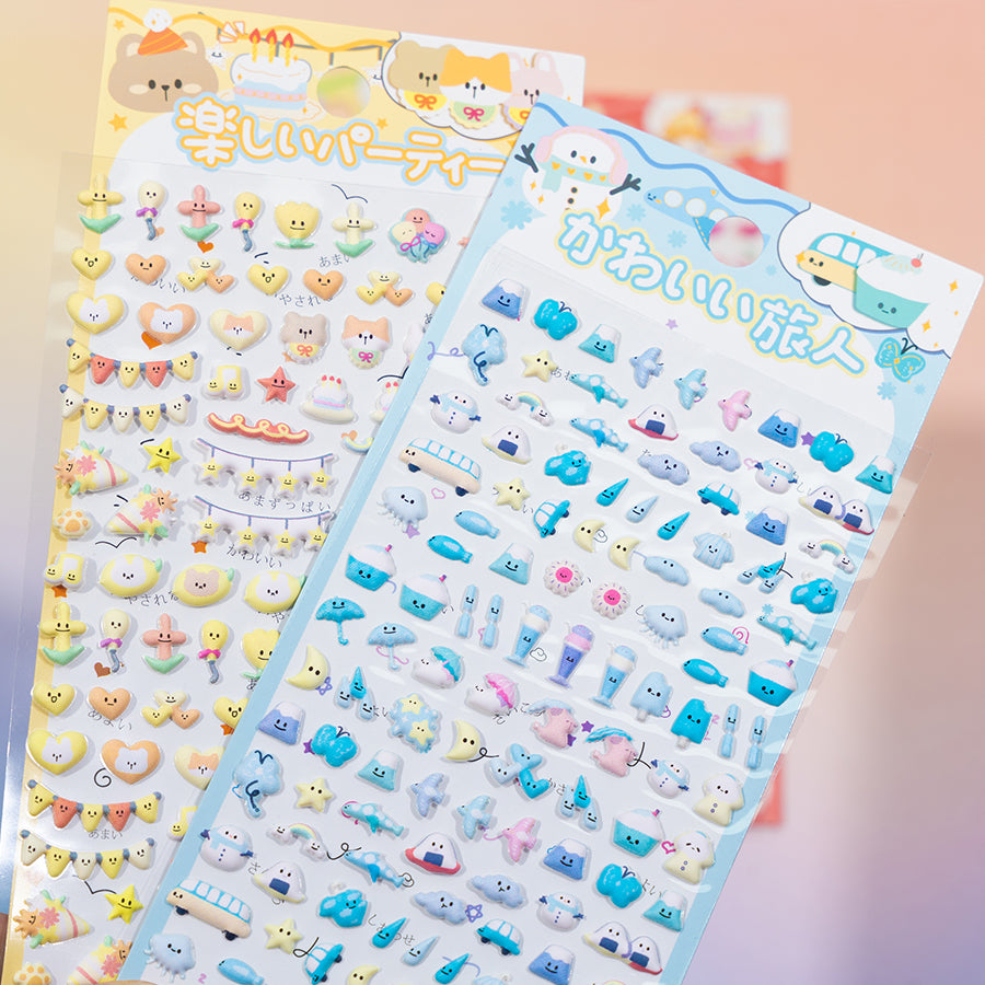 3D Stickers [25-28]