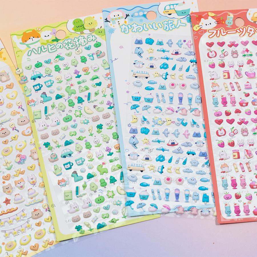 3D Small Stickers for Notebooks Phone Case