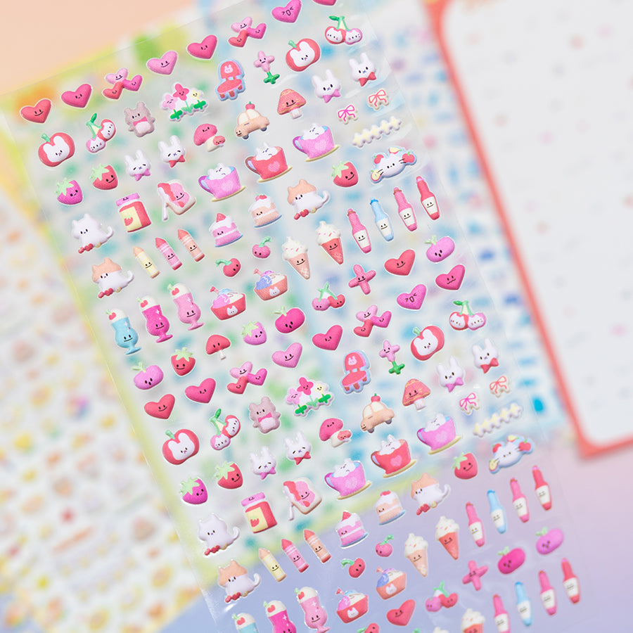 3D Stickers [25-28]