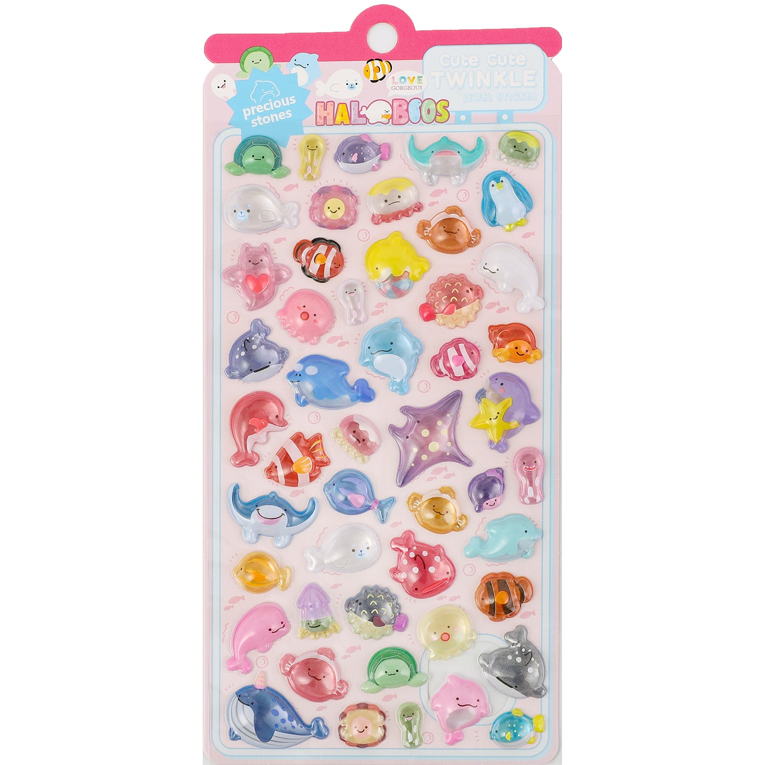 3D Marine Animal Whale Turtle Dolphin Sticker
