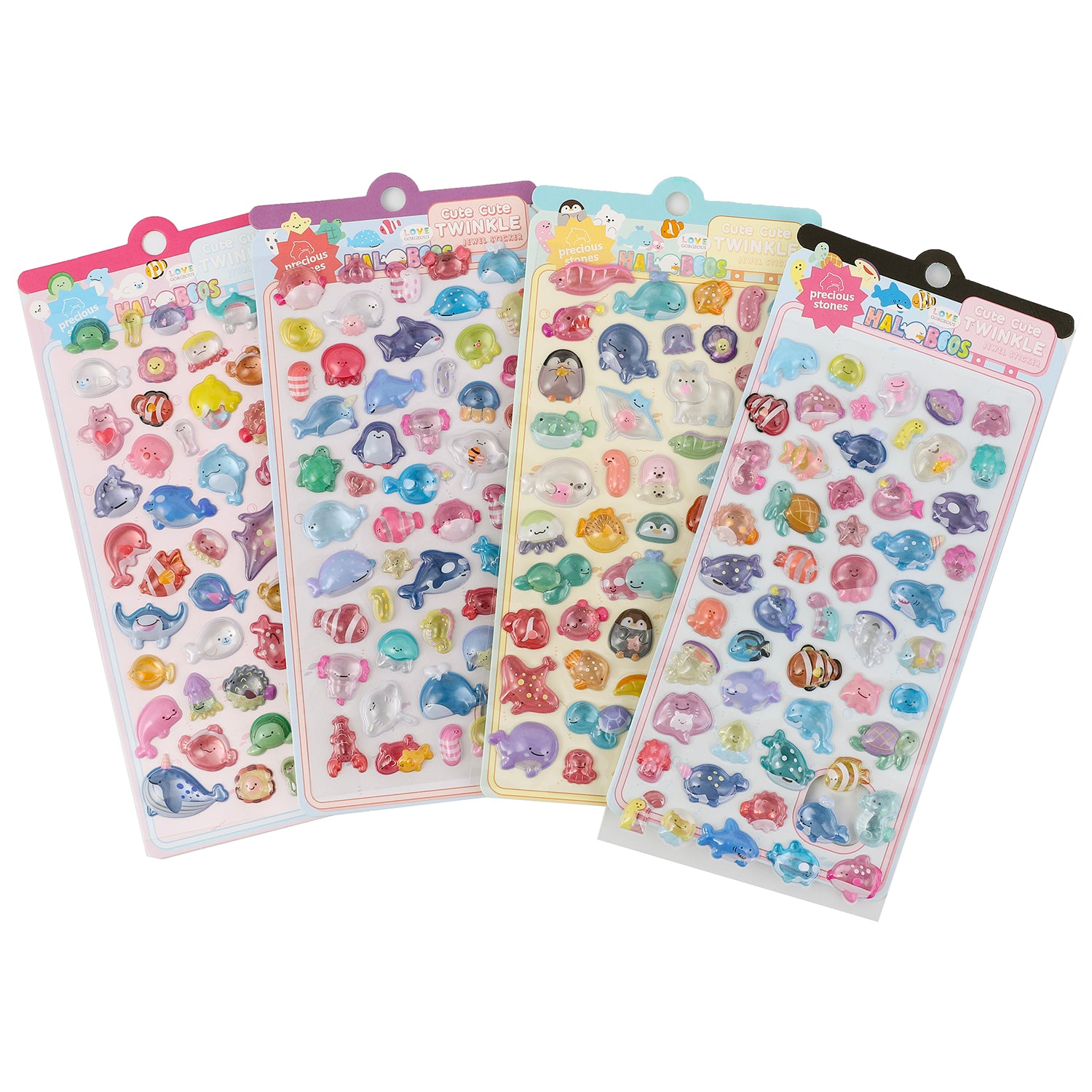 3D Marine Animal Whale Turtle Dolphin Sticker