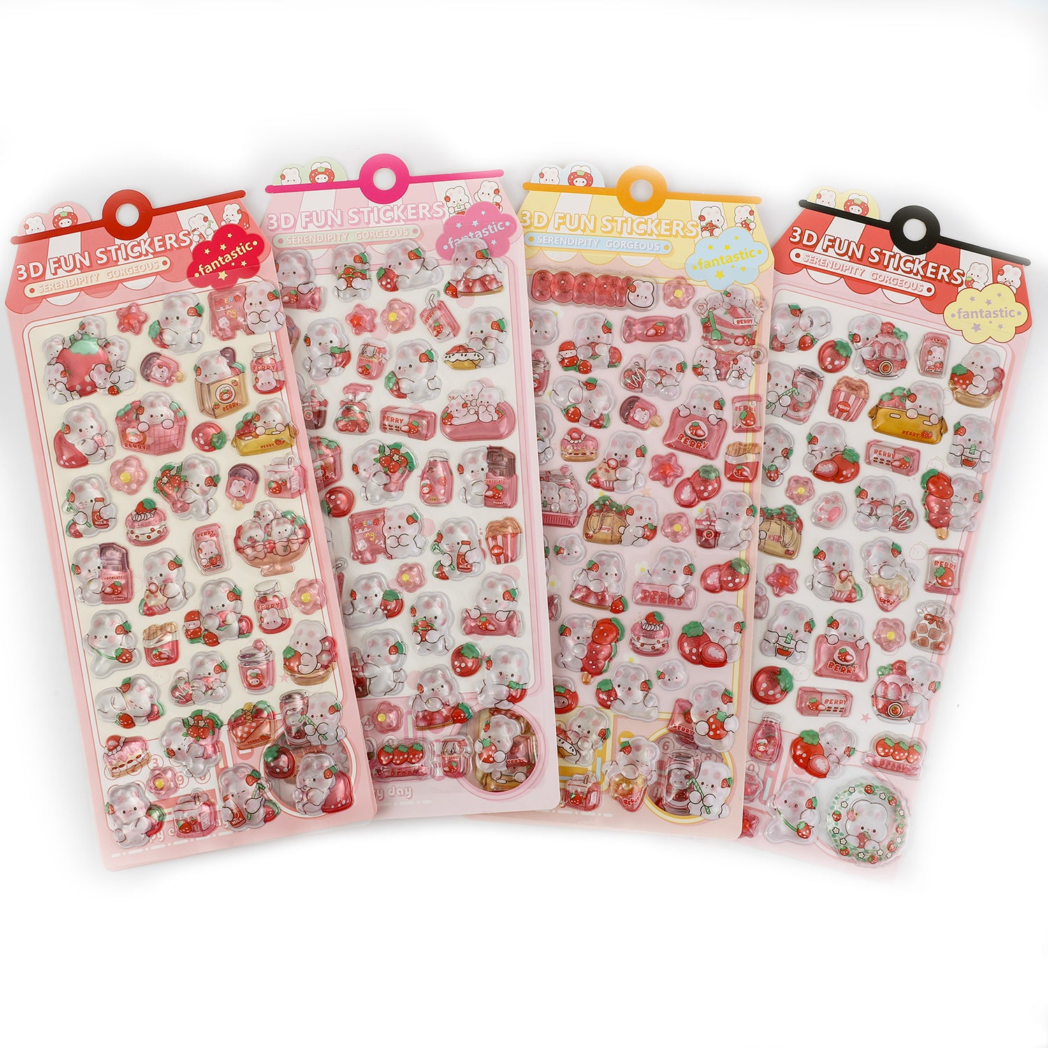 3D Sticker Cute Rabbit Animal
