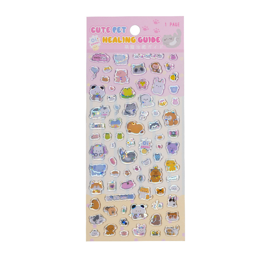 Dinosaur Puppy Food Sea Animal Stickers [EV-05-EV-08]