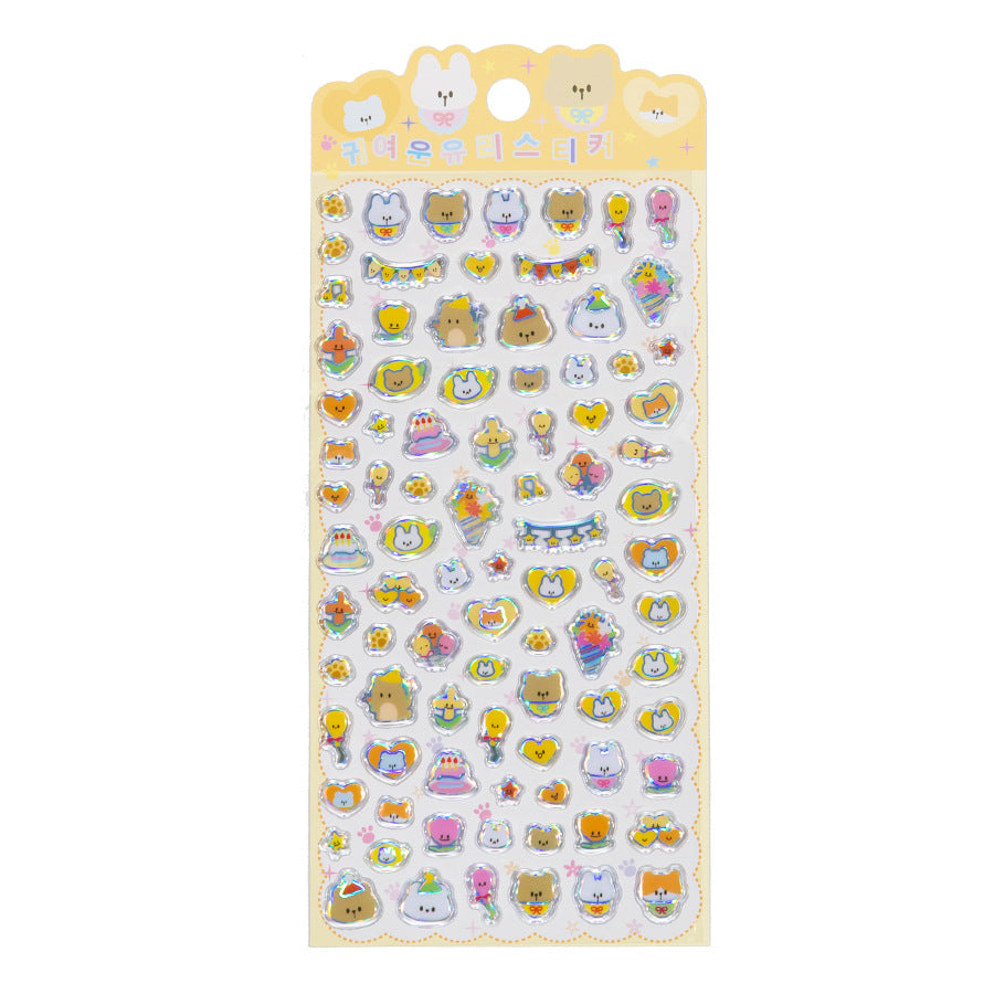 Apple Bunny Tool Sticker[EV-13-EV-16]