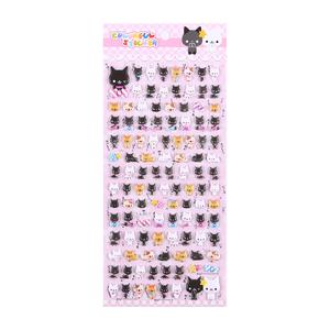 3D Puffy Stickers, 4 Sheets 200+ Kawaii Resin Decorative Stickers for Phone Case, Notebook, Scrapbooking