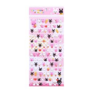 3D Puffy Stickers, 4 Sheets 200+ Kawaii Resin Decorative Stickers for Phone Case, Notebook, Scrapbooking